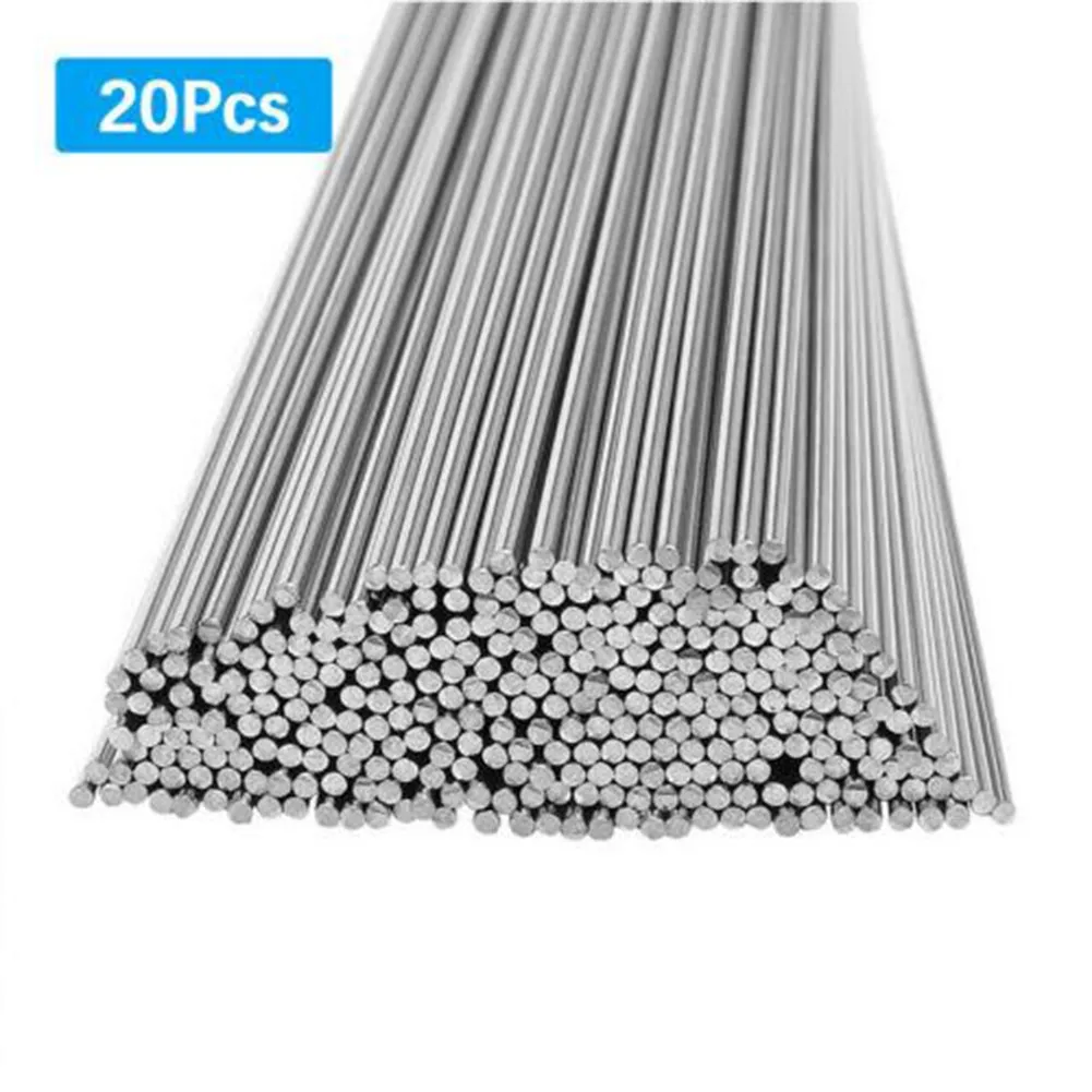 

Brazing Welding Rod Low Temperature Solder Wire 20Pcs Aluminum Durable