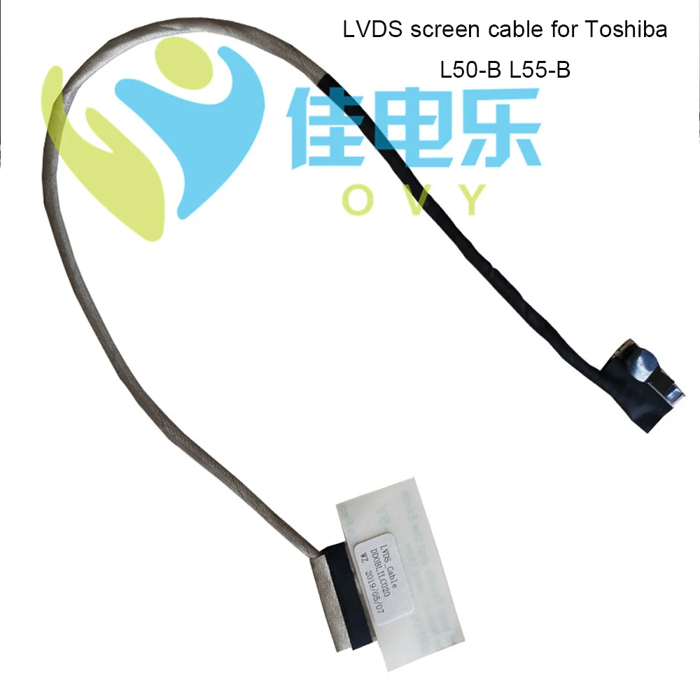 

LCD LED LVDS Screen Cable Display Ribbon For Toshiba Satellite L50-B L55-B L55D-B DD0BLILC020 Computer Cables Laptop parts New