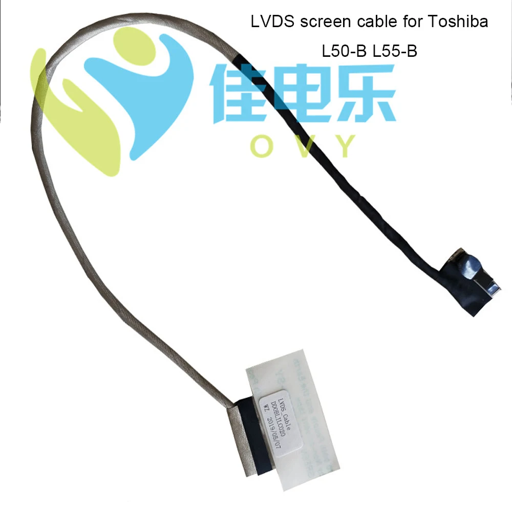 Кабель ЖК-дисплея OVY LVDS L50 для Toshiba Satellite L50-B L55 B фоторазъем кабели DD0BLILC020 детали