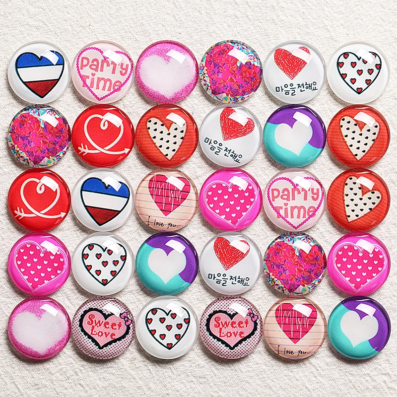 Круглые кабошоны для фотографий ручной работы 10 30 шт. мм|Ювелирная фурнитура и