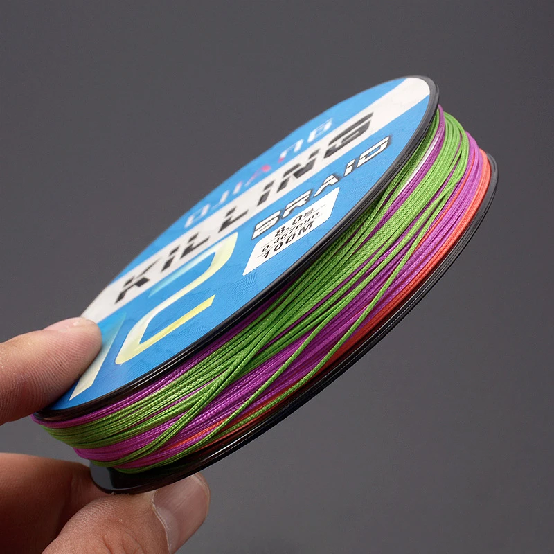 12 плетеная многонитевая рыболовная леска японская морская соленая ледовая