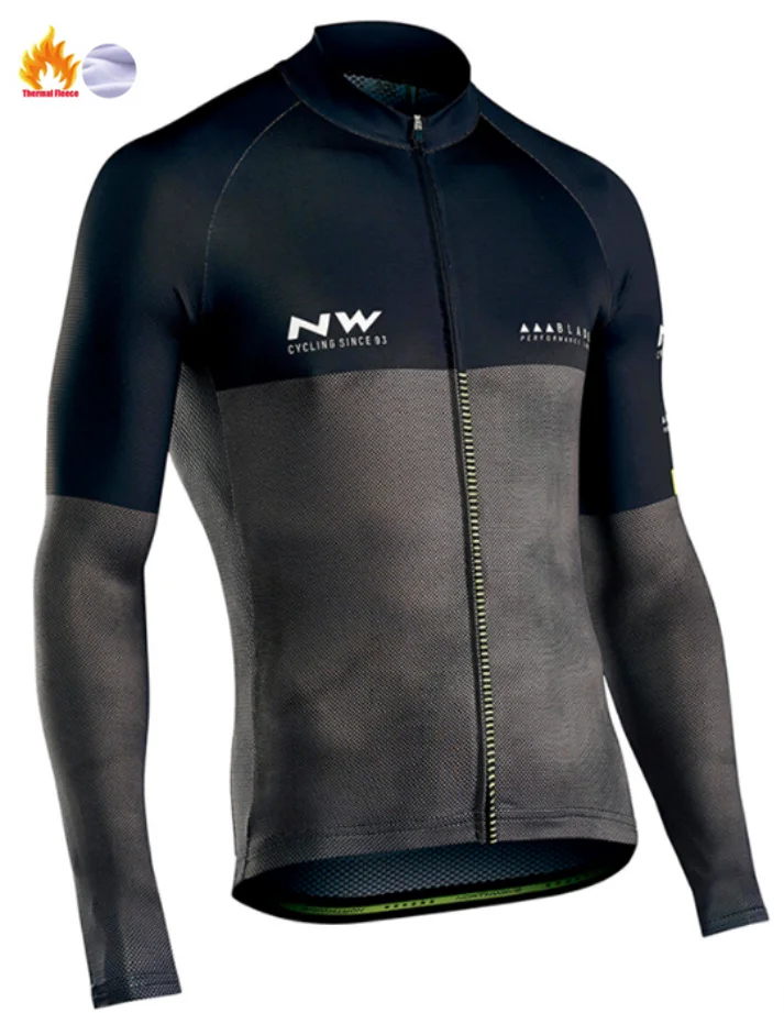 Winter Jersey Ropa ciclismo теплая Зимняя Теплая Флисовая велосипедная одежда, мужская Трикотажная одежда, костюм для езды на велосипеде, MTB Одежда, комбинезон, комплект - Цвет: Winter Jersey