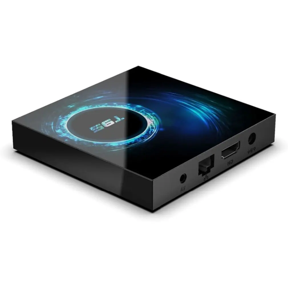 6K Andriod 10 0 ТВ Box Android BT5.0 медиаплеер Google голосовой помощник 2 4G 5G двойной WI-FI T95