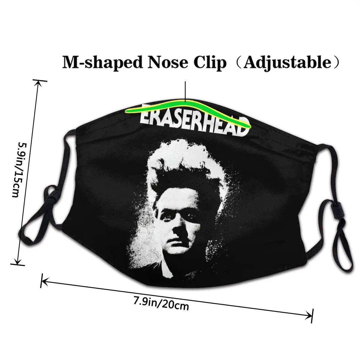 Eraserhead многоразовая маска для лица с широко открытым носком защита от пыли