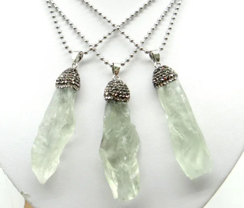 Натуральный камень друза кварц жеодовый титановый кристалл необычный кулон для