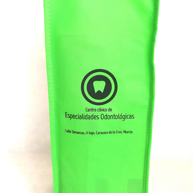 1000 шт./лот Нетканая сумка для бутылок с вином пригодная вторичной переработки TNT