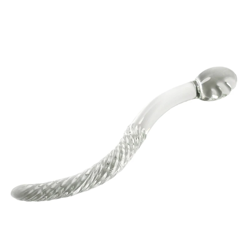 Стеклянный фаллоимитатор Реалистичный секс взрослые игрушки для мастурбации