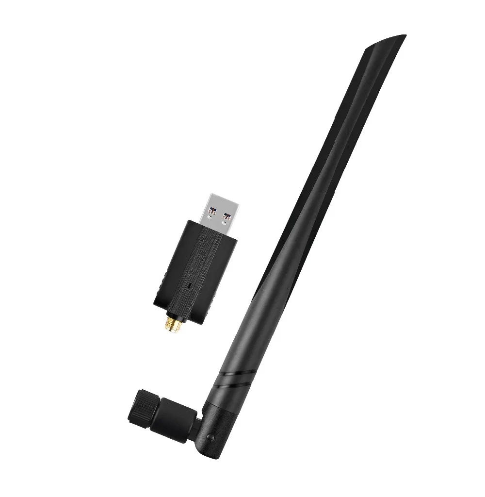 USB WiFi адаптер 1200 Мбит/с двухдиапазонный 2 4 ГГц + 5 8 ультра скоростной 802 11ac сетевой