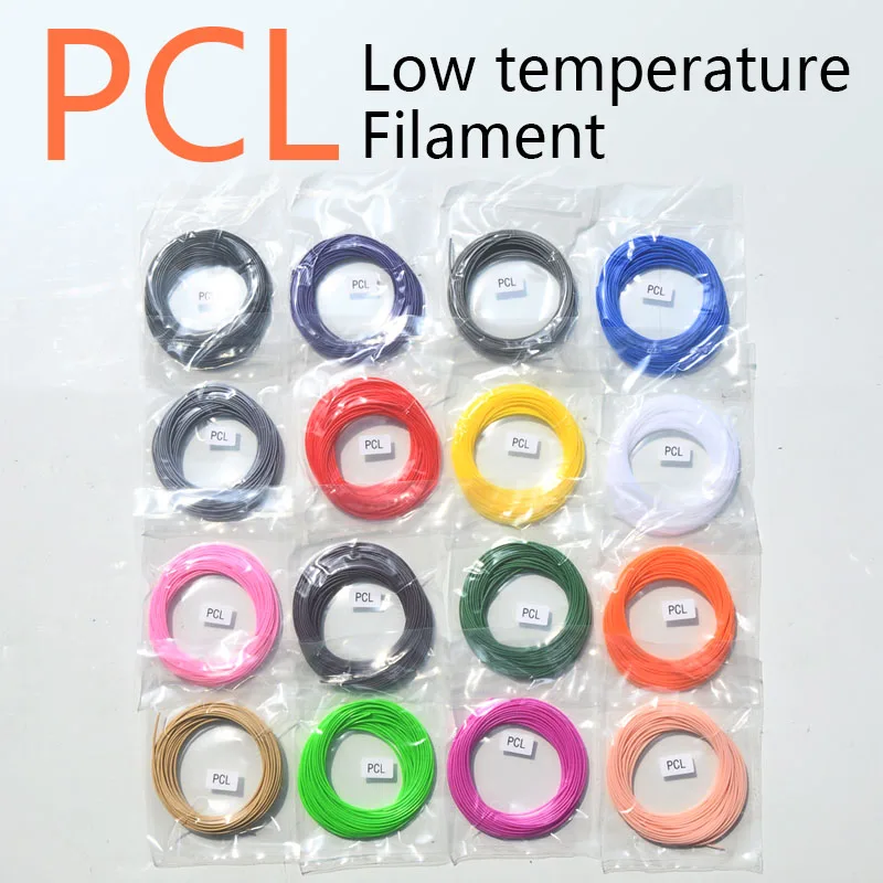 PCL 1.75mm 3d pen filament 20 colors Low temperature plastic printing pcl abs pla 1.75 | Компьютеры и офис