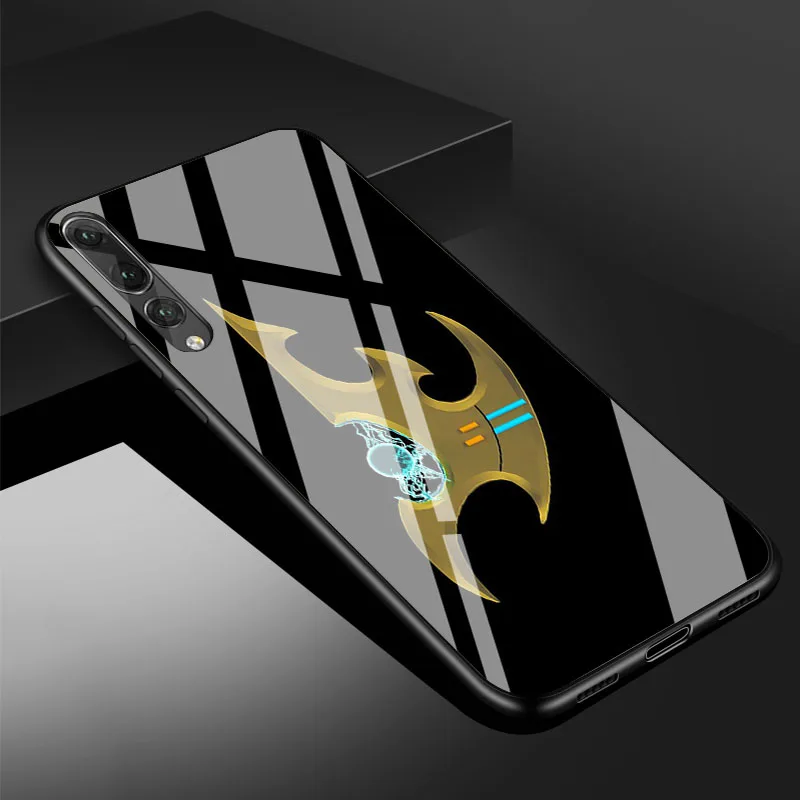 Starcraft 2 zerg Protoss Art Тонкий чехол из закаленного стекла для телефона huawei P20 P30 lite P20 P30 PRO MATE 20 lite 20 PRO Honor 10 - Цвет: B19072401-08.jpg