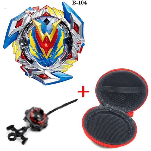 B104With Launcher Beyblade Burst Turbo B-150 B-148 B-149 B-145 B-144 металлическое лезвие Арена каких-либо излучатель может сочетаться одежда на Рождество игрушки подарки - Цвет: B104With Launcher