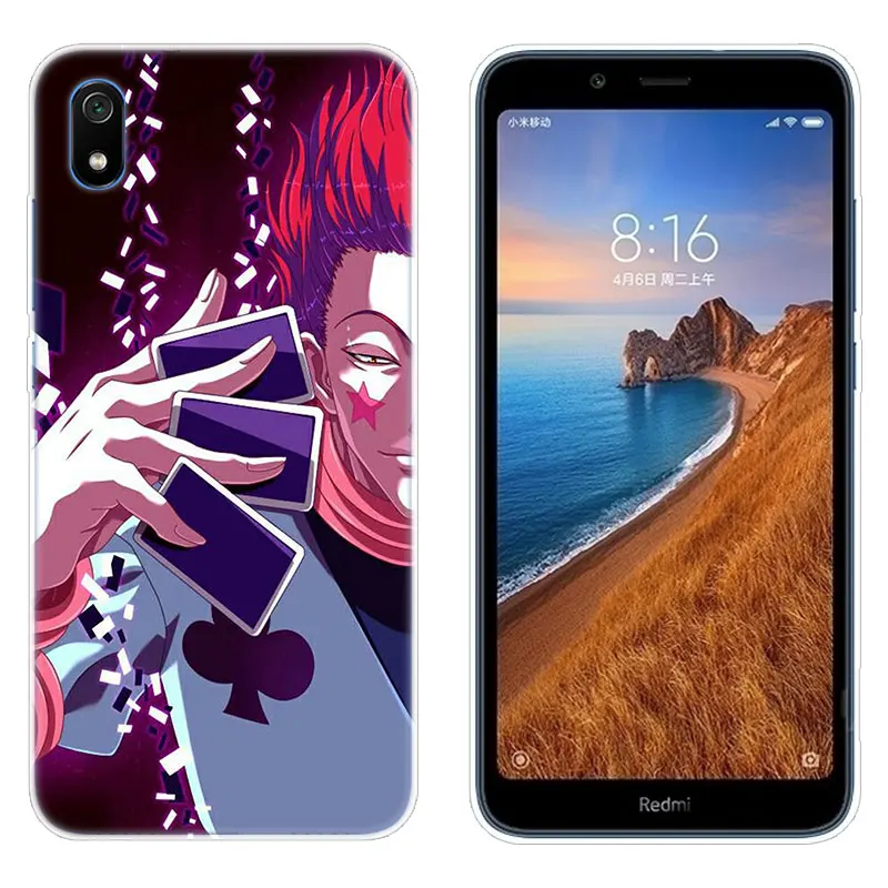 Роскошный мягкий силиконовый чехол hunter x hisoka аниме для Xiaomi Redmi 7 7A GO S2 4X 5 5Plus 6 6A K20 Note