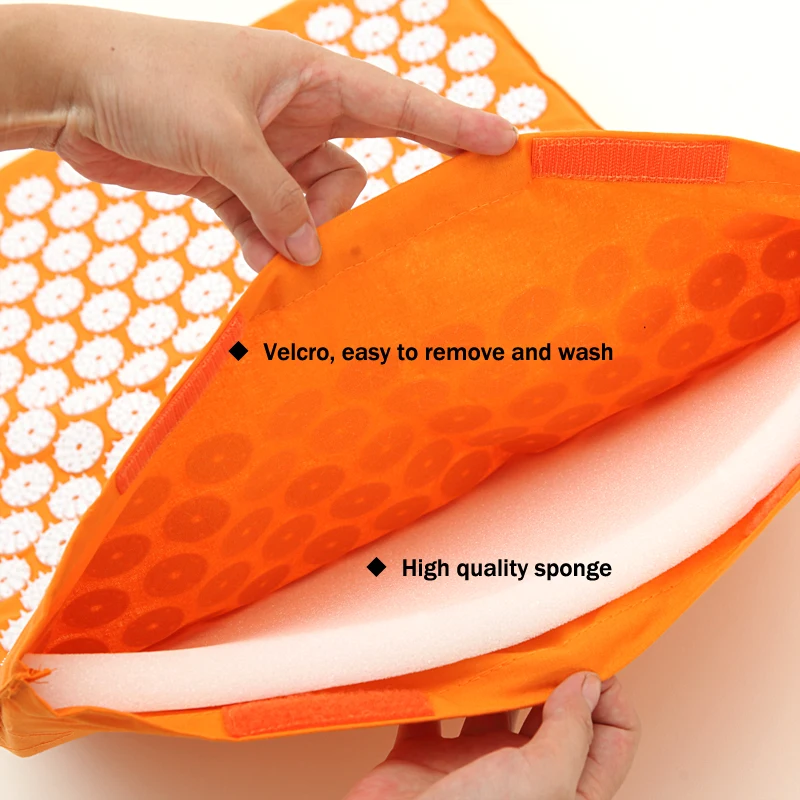 Массажная подушка для снятия акупрессуры коврик боли в теле акупунктурный