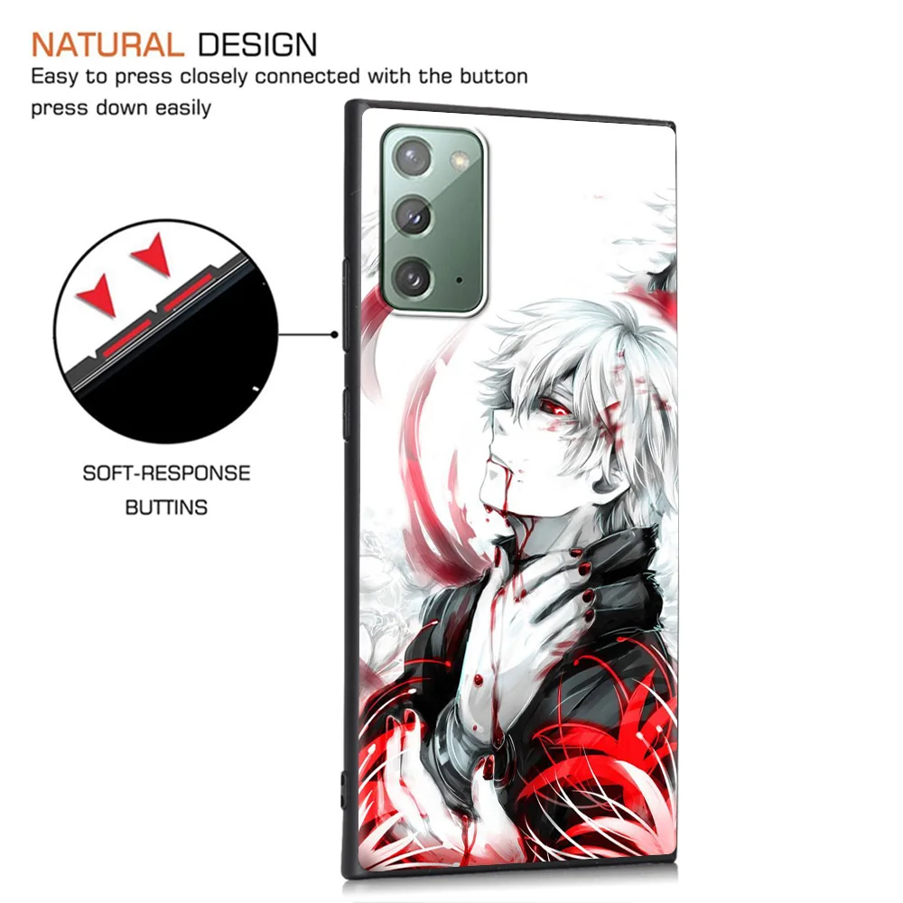 

Phone Case For Samsung Galaxy Note 20 10 Plus Lite Ultra Soft shell for SAMSUNG GALAXY 9 8 Silicon TPU Tokyo Ghoul Anime