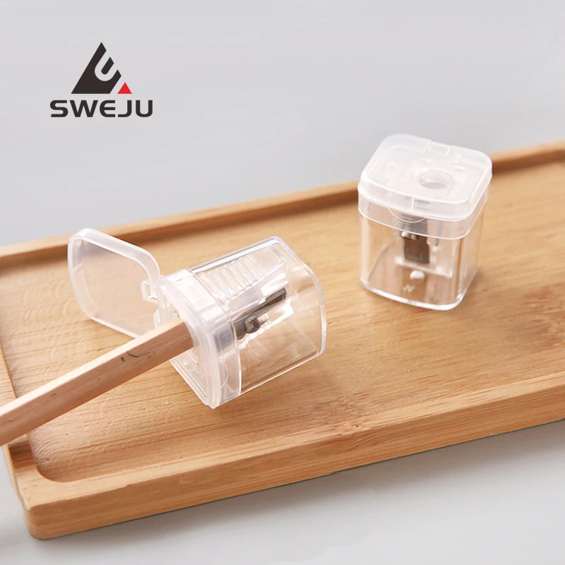 2 шт./лот прозрачная школьная точилка для карандашей кавайная принадлежности