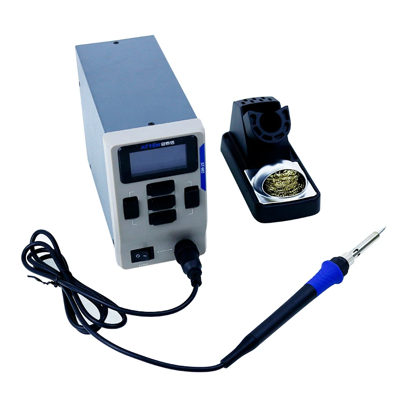 atten ms 300 mobile phone welding 3 in 1 smd hot air soldering rework station with 3a dc power supply free global shipping