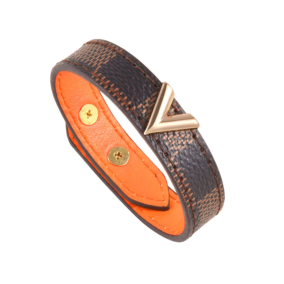 Модный шахматный браслет из воловьей кожи для мужчин браслеты женщин ювелирные