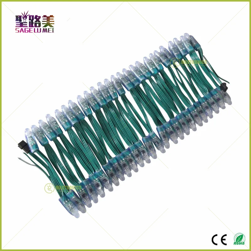 100 шт. Оптовая продажа Детское нижнее белье Полный Цвет DC5V/DC12V 12 мм WS2811 Led