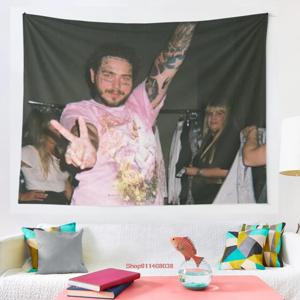 Эстетический гобелен с надписью мандалой настенный в богемном стиле цыганский