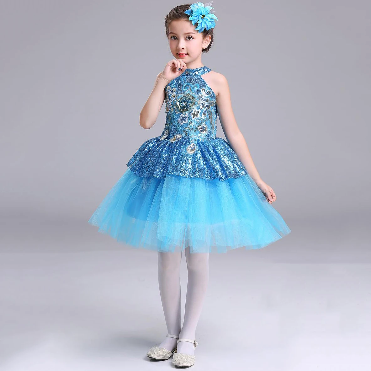 Рубашка с блестками для мальчиков и короткие брюки танцевальная одежда девочек