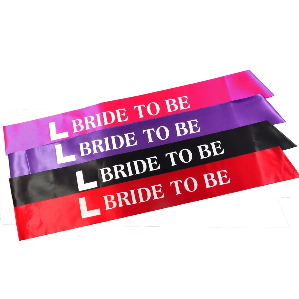 3 шт. новый дизайн 2020 пояс для невесты 5 цветов сатиновые ленты ярко розовые