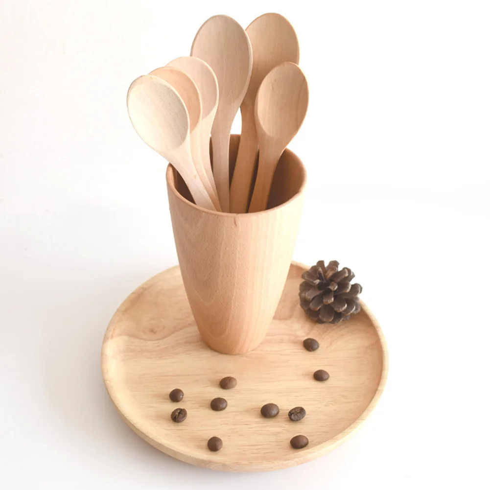 5 шт. деревянные ложки с длинной ручкой | Дом и сад