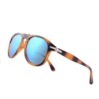 Солнцезащитные очки Мужские, для вождения, поляризационные, в винтажном стиле, 649