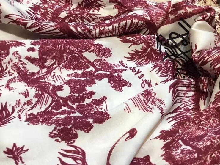 

printed women midi dress Elastic Waist ruffle long seeve lady dress