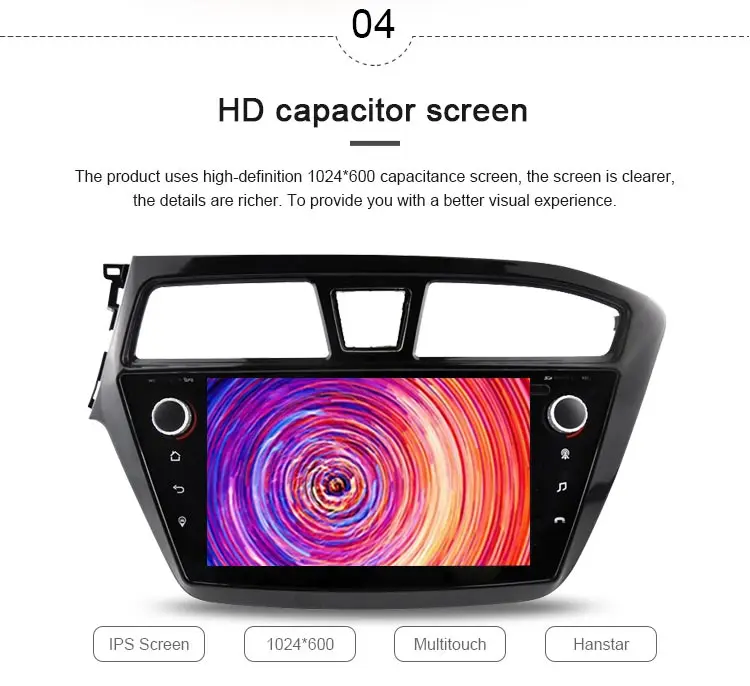 JDASTON " Android 10,0 автомобильный мультимедийный плеер для HYUNDAI i20 gps навигация 2 Din автомагнитола аудио рулевое колесо wifi RDS карта