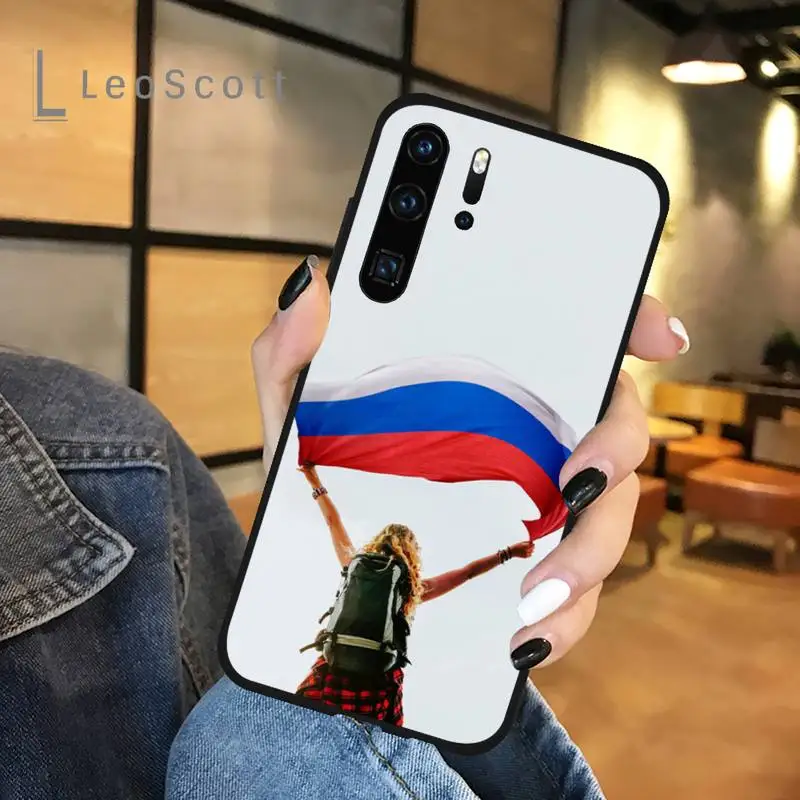 

simple Russian flag owl Phone Case For Huawei P 20 30 40 lite pro smart 2019 honor 10 i lite 8x nova 5t mate 20 pro funda