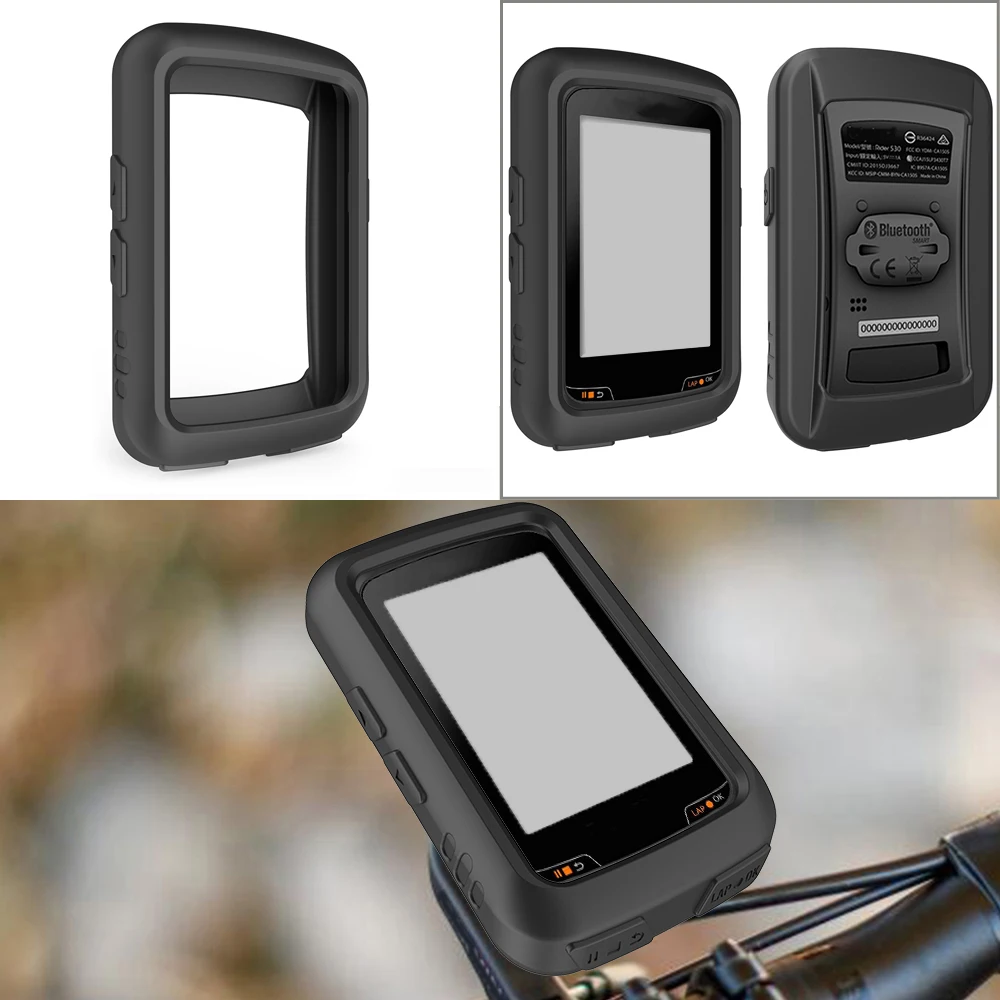 Защитный силиконовый чехол Artduatech для экрана Bryton Rider 530 велосипедный GPS