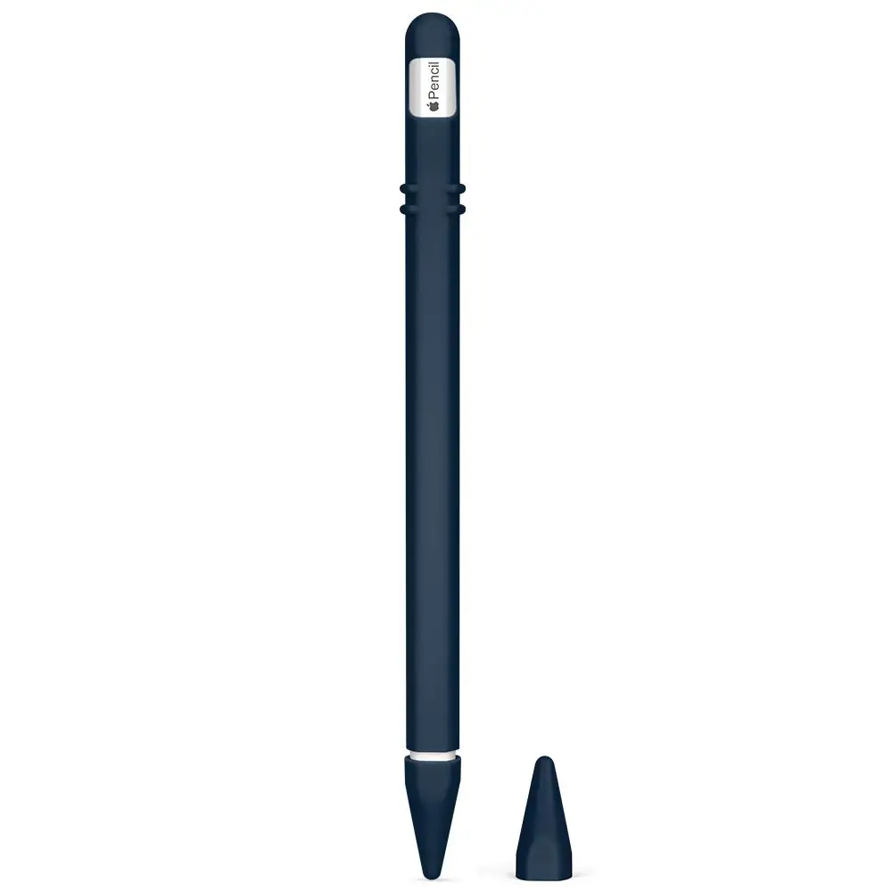 Синий Силиконовый чехол для Apple Pencil 2, Чехол-держатель для iPad Pro 11, 12,9 дюймов,, Apple Pencil 2-го поколения, чехол для стилуса - Цвета: Синий