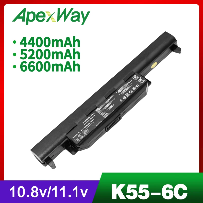 11 1 В Аккумулятор для ноутбука asus R700VM X45 X45A X45C X45U X45V X45VD X55 X55A X55C X55U X55V U57 U57A U57V U57VD U57VM