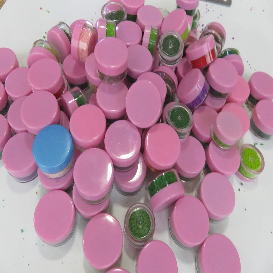 8 шт./лот архитектурная модель дерева флока трава коврик Flcok и модельный порошок в