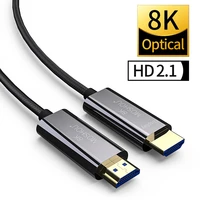 optical fiber hdmi compatible 2 1 cable earc hdr 8k60hz 4k120hz optic ultra high speed for ps5 rtx 3080 xbox lg qled tv