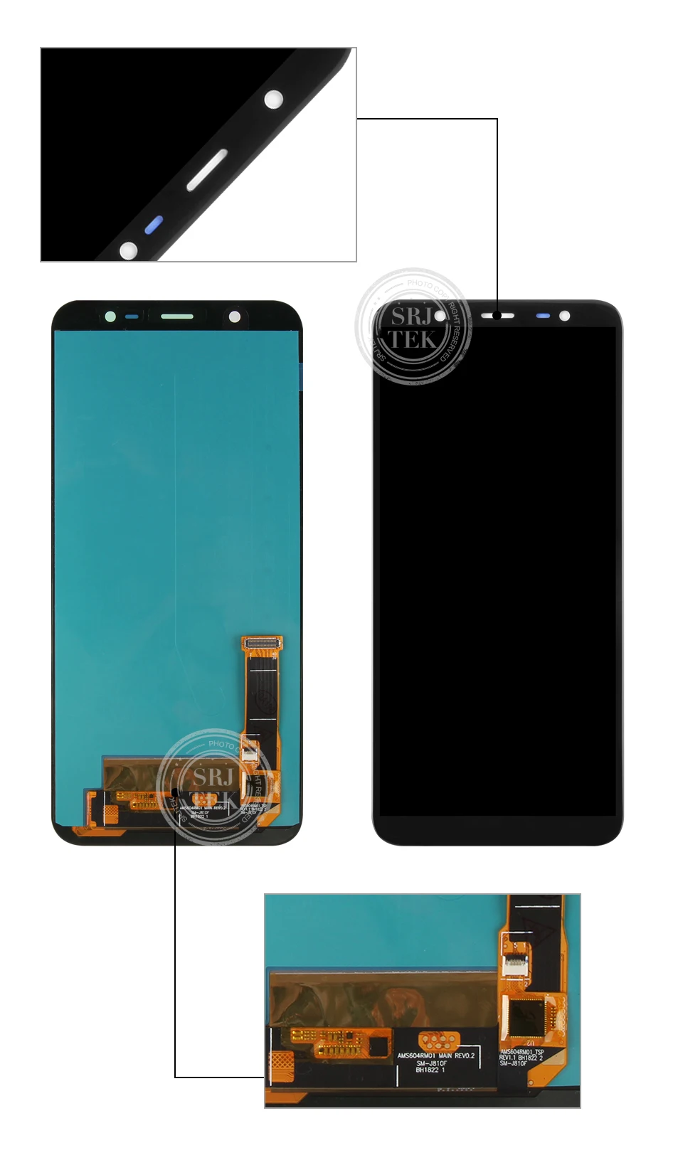AMOLED 6 дюймов для samsung Galaxy J8 J810 ЖК-дисплей сенсорный экран сенсор дигитайзер для SM-J810M J810F J810Y запасные части