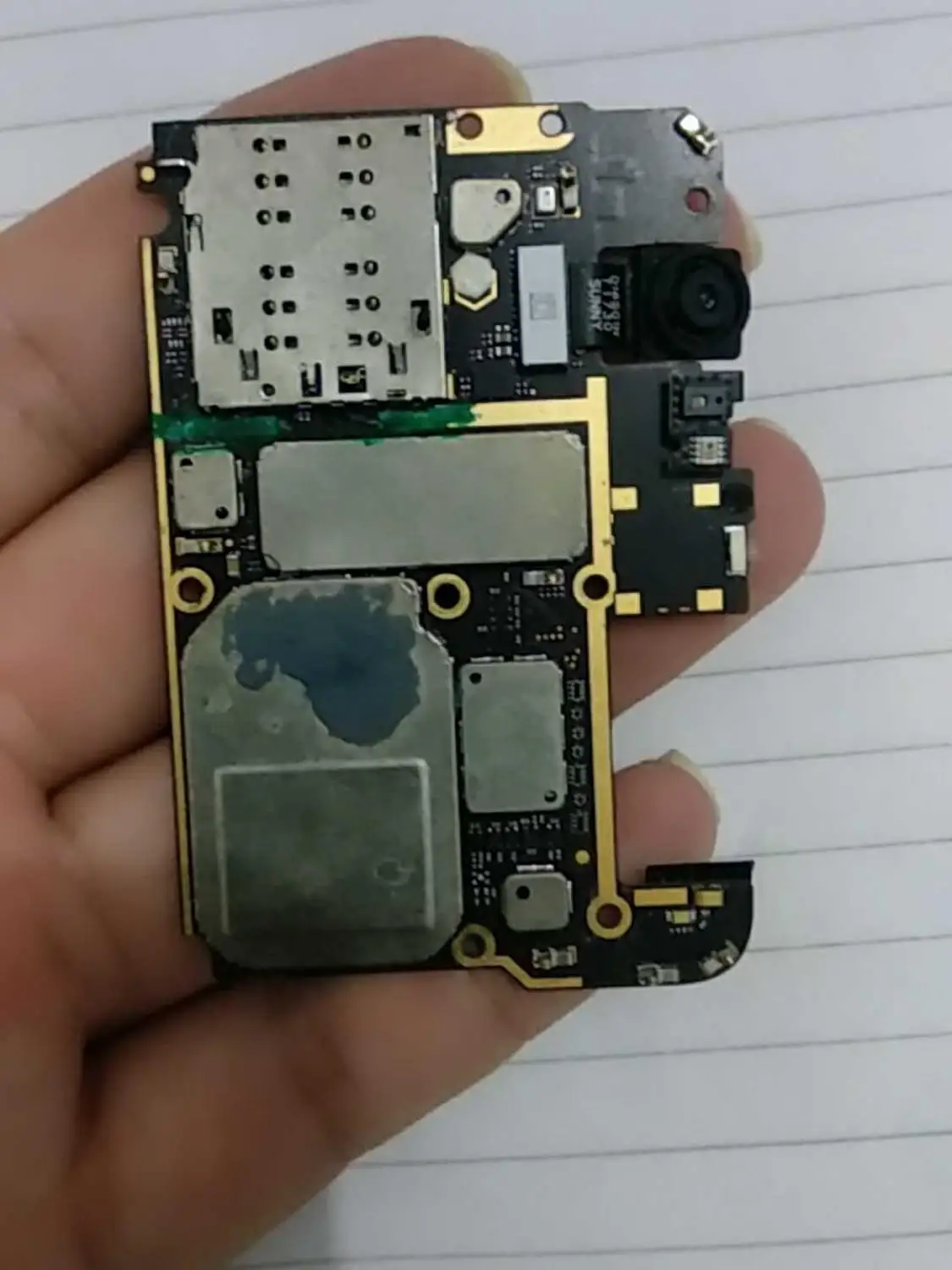 Оригинальная разблокированная Рабочая материнская плата Xiaomi Mi Note 3 6 + 64 ГБ