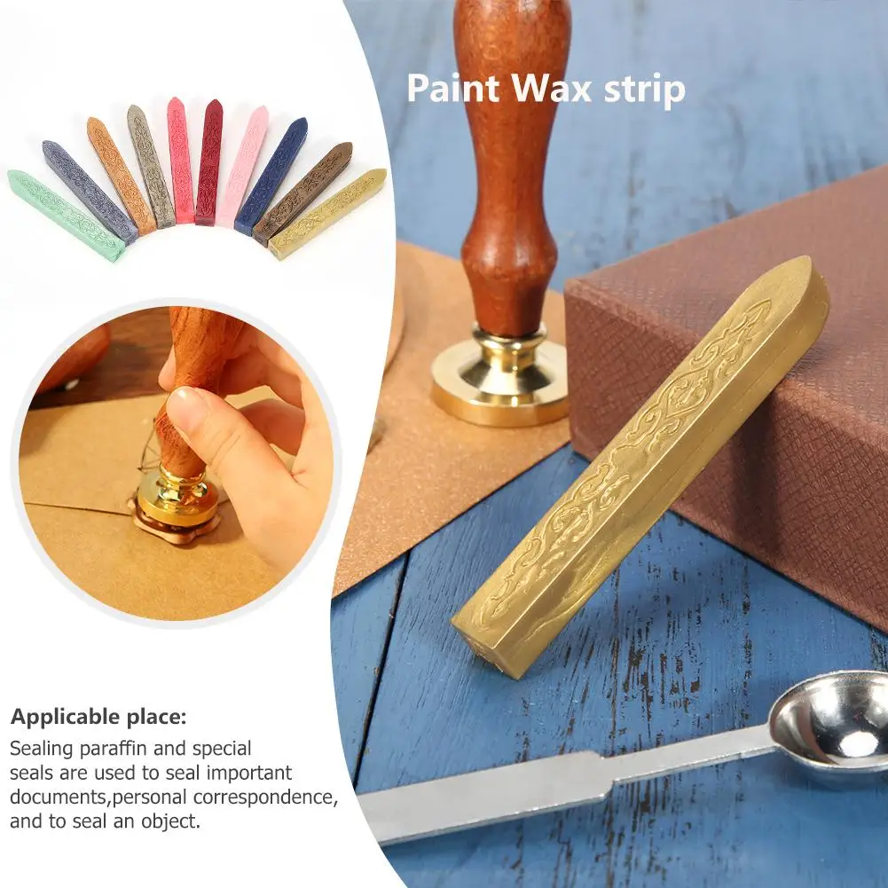 10 цветов старинный Ретро герметизирующий воск палочка для самостоятельного