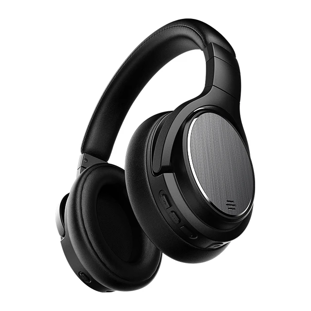 Беспроводные bluetooth-наушники HOLY SERPENT M1 с шумоподавлением, 48 часов воспроизведения, гарнитура с микрофоном, супер HiFi, бас, черный, красный - Цвет: Черный