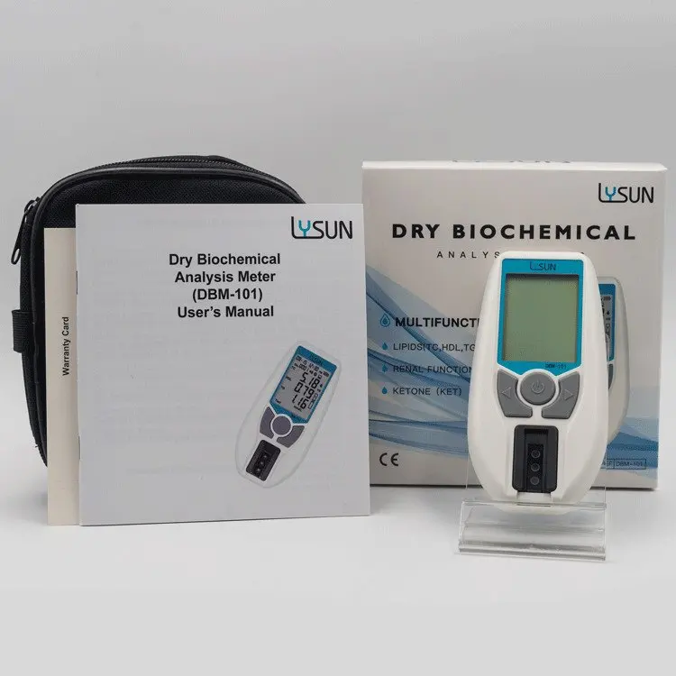7in1 Multi-function Portable Optical Analyzer Monitor Blood Lipid Cholesterol Meter(HDL TC TG LDL) and Renal Function(UA CR UR) | Красота и