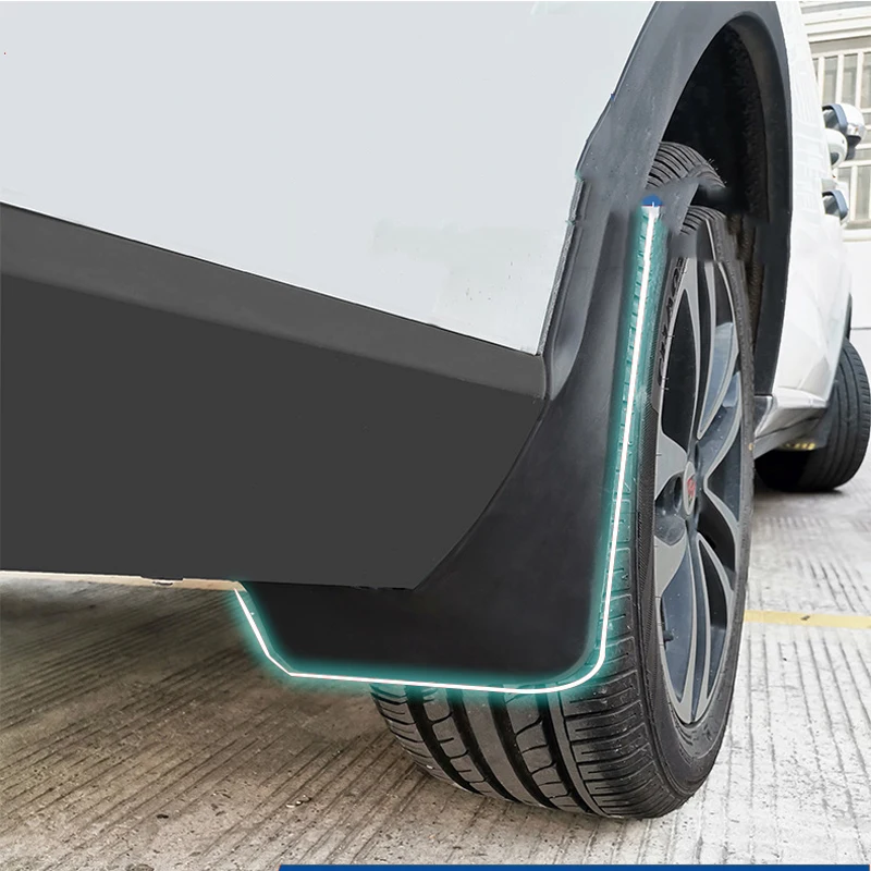 

High Quality Soft Plastic Car Mudguard, for BMW X1 2016-19 New Car Accessories Modified Decorative Mudguard