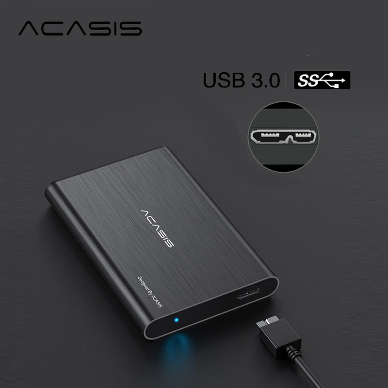 Внешний жесткий диск ACASIS USB 2 5 устройство для хранения жестких дисков