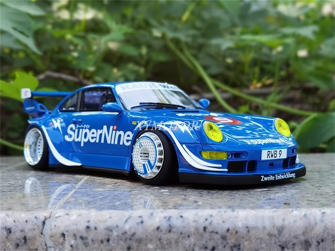 

GT Spirit 1/18 For Porsche 911 RWB Body kit HONG KONG Resin Diecast Model Car Kids Toys Gifts For Display Collection Ornaments