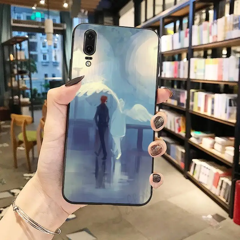 

Good Omen British TV series Phone Case For Huawei honor Mate P 10 20 30 40 Pro 10i 9 10 20 8 x Lite