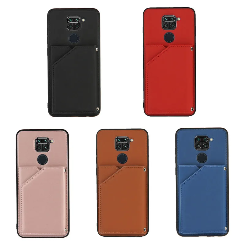 Чехол для телефона Xiaomi Redmi Note 9T 9 Pro 9A 9C 9S Poco X3 NFC M3 откидной из искусственной кожи
