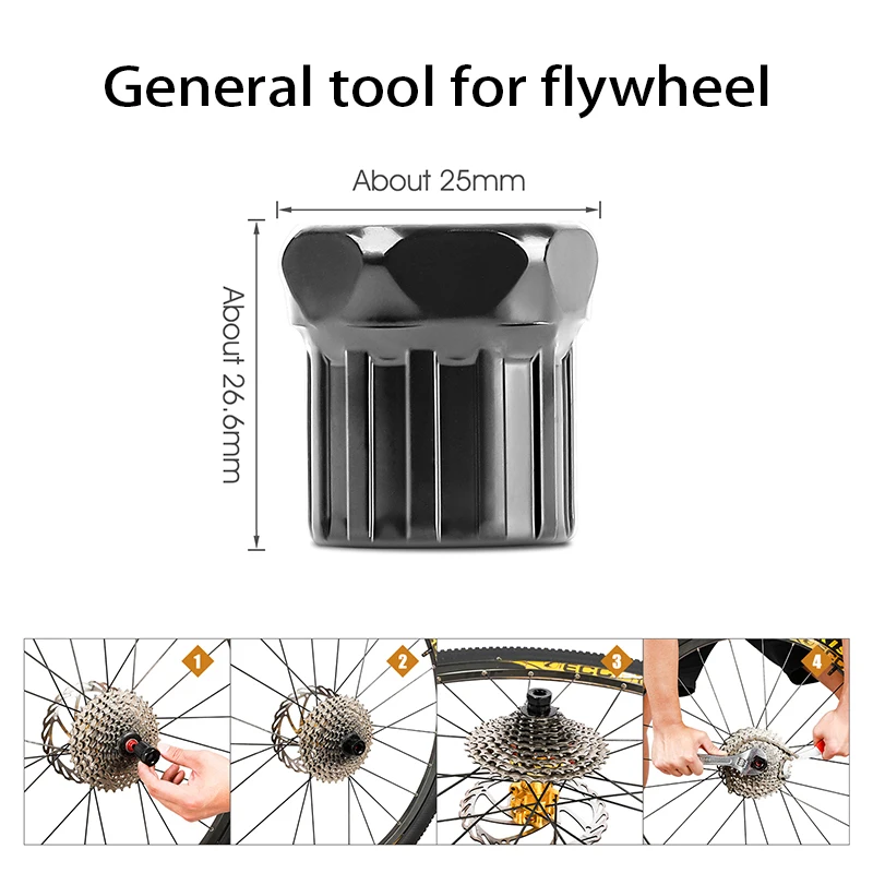 Набор инструментов для ремонта велосипеда комплект из 7 предметов экстрактор
