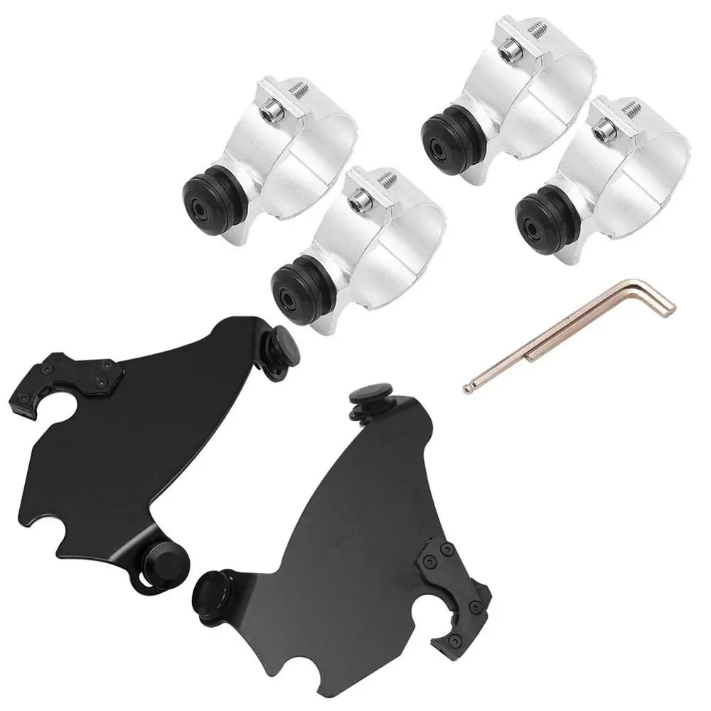 

Motorcycle Front Headlight Fairing W/Trigger Lock Mounting Kit Fit For Harley Sportster 1200 883 Iron 883 XL883N