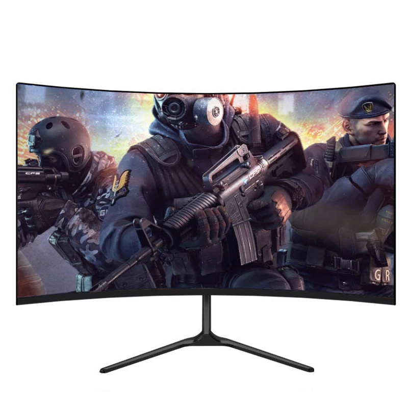 Изогнутый Бескаркасный игровой монитор 2K 4K Full Hd 27 дюймов 144 Гц по низкой цене |