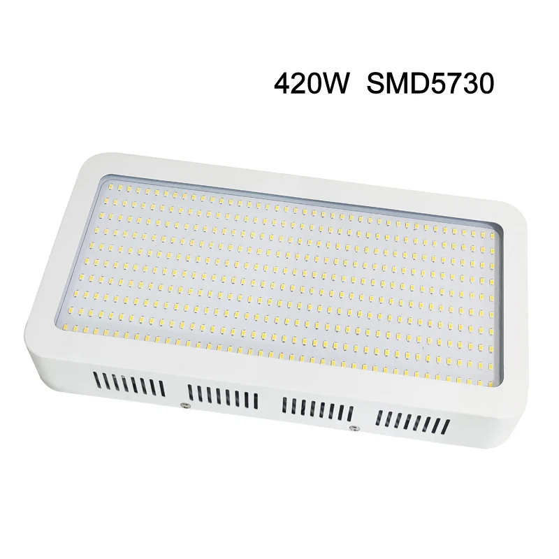SMD420W 3000 k/4000 k теплый светильник светодиодный светильник для выращивания растений с полным спектром для комнатных теплиц, гидропонный садовый светильник для растений - Испускаемый цвет: SMD420W