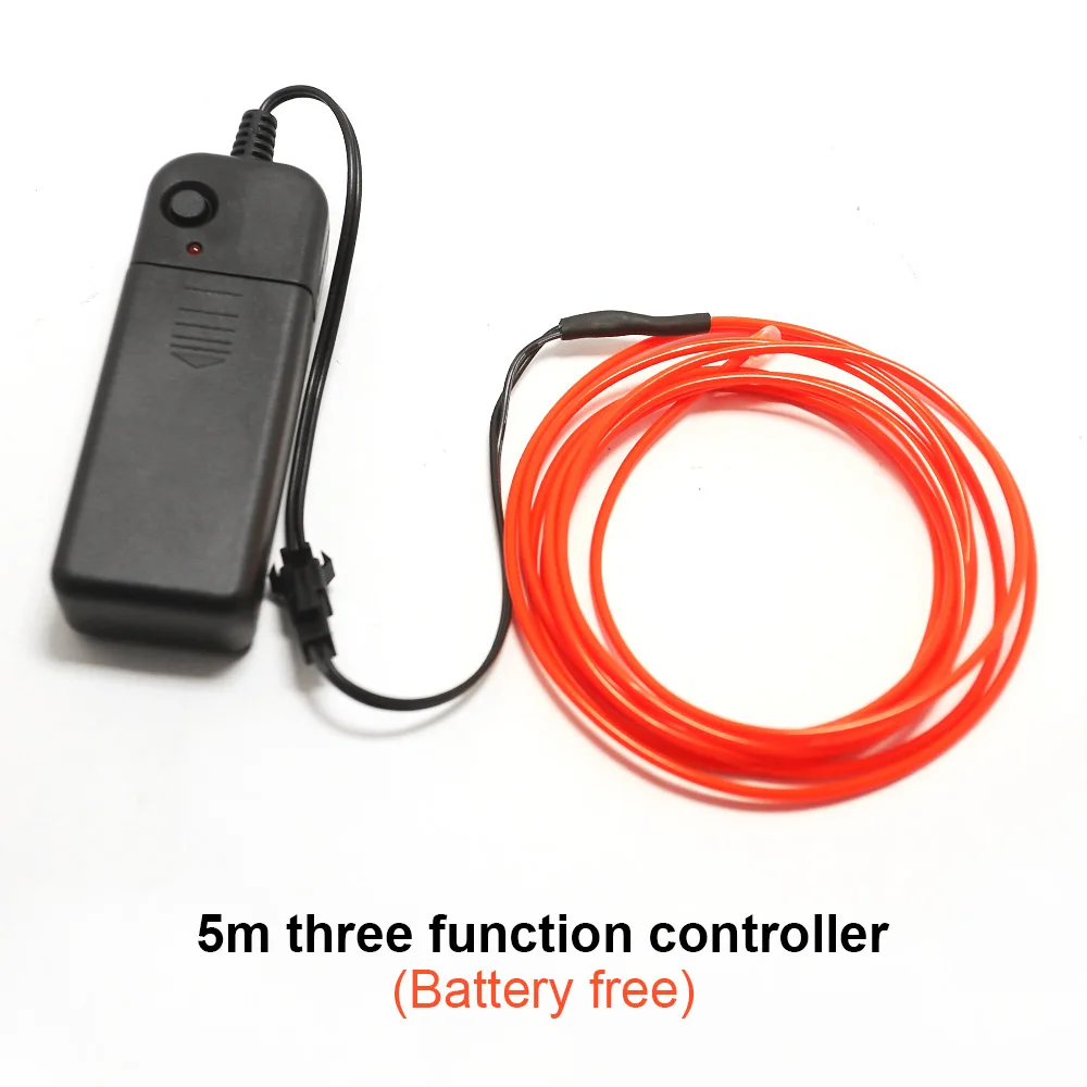 Neon Light El Led Wire Under Car Flexible Soft Tube Lights Christmas LED Strip Sign Anime/Body Woman/Rooms Rope RGB | Дом и сад